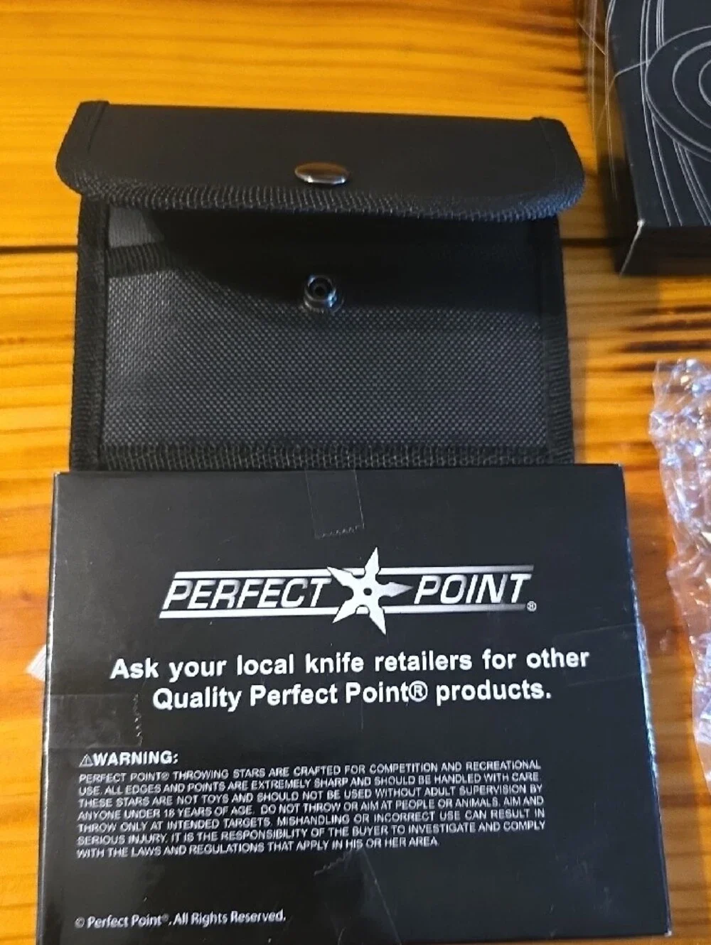 Black Throwing Star - - Picture 5 of 5